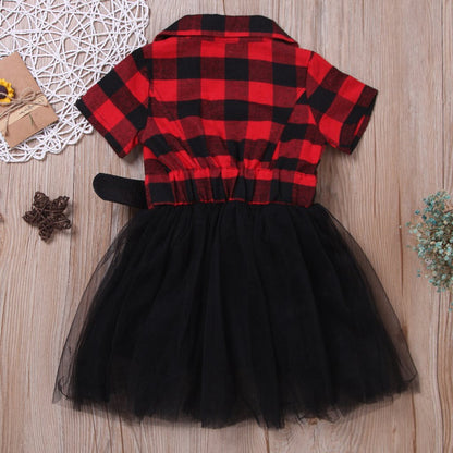 Baby Girl and Children Dress with Belt