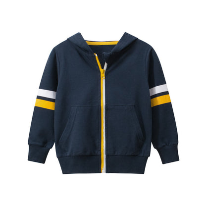 Boy's Zipper Sweater