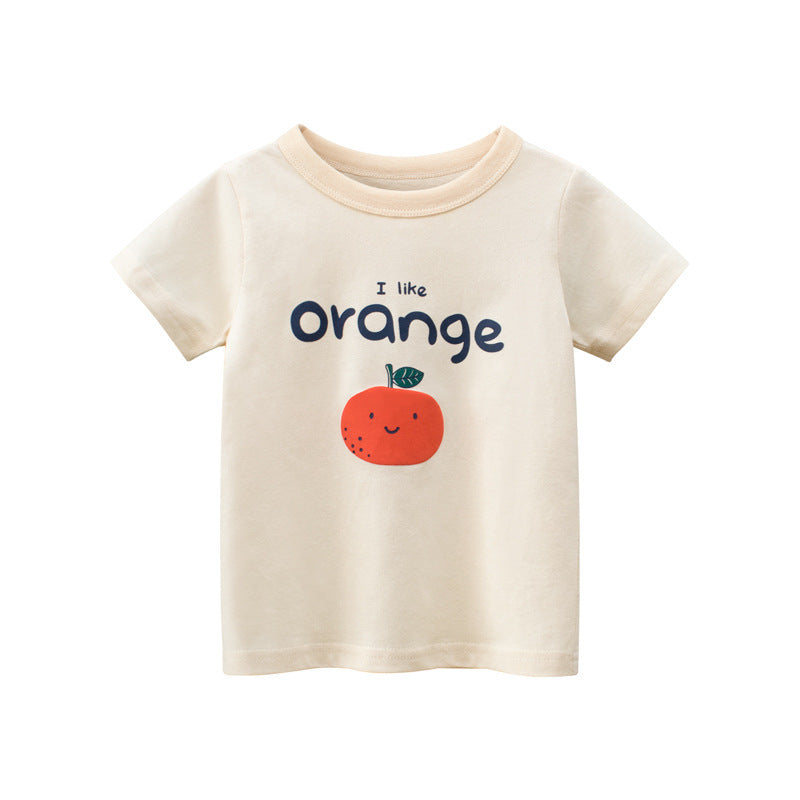 Children's Fruit Short-Sleeved T-Shirt