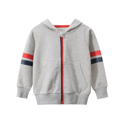 Boy's Zipper Sweater