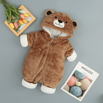 Baby Bear Warm Romper Onesies