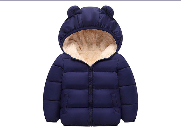 Children's Warm Coat with Ears