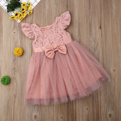 Baby Girl and Children Pink Dress