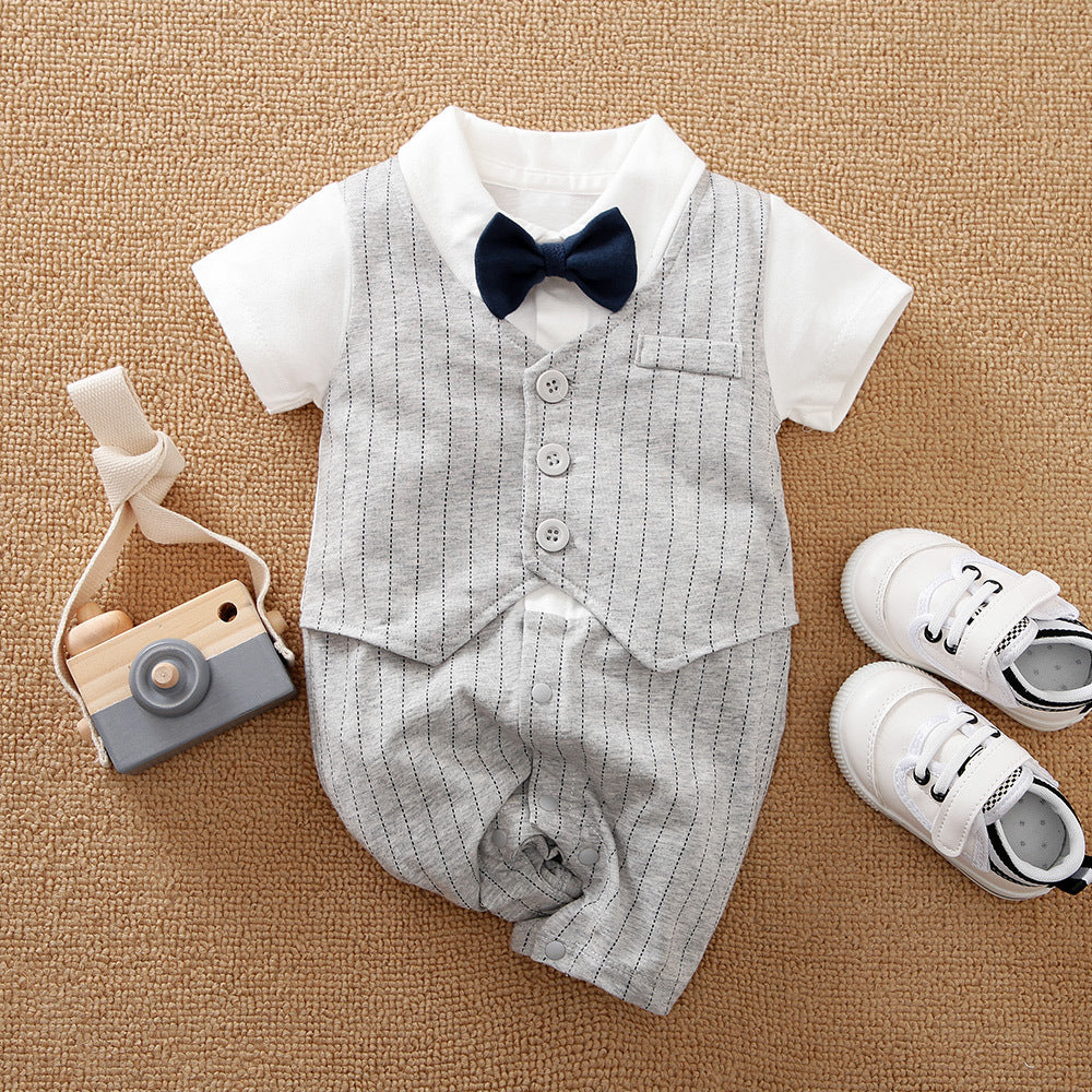 Baby Suit Gentleman Short Sleeve and Long Sleeve Romper