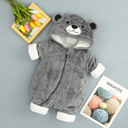 Baby Bear Warm Romper Onesies